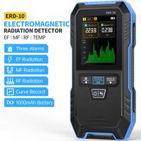 FNIRSIs ERD-10 4-IN-1 Electromagnetic Radiation Detector Electric & Magnetic Field Strength RF Power Temperature Monitor