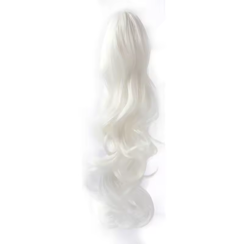 Claw Clip Ponytail Extension 18"&24 Clip in Wavy Synthetic Ponytail Hair Extensions Long Pony Tails for Women Extensions - Image 25