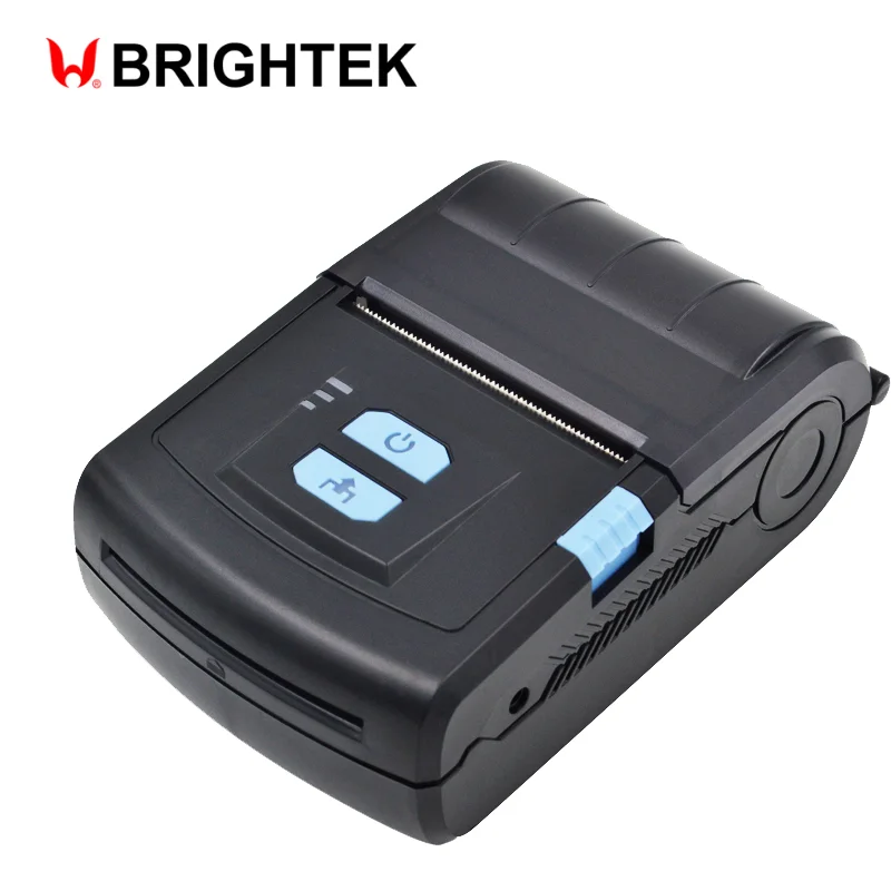 Brightek WH-M07 57mm Mini Mobile Thermal Printer USB/ 8dots/mm Resolution for Receipt Barcode Label in Stock