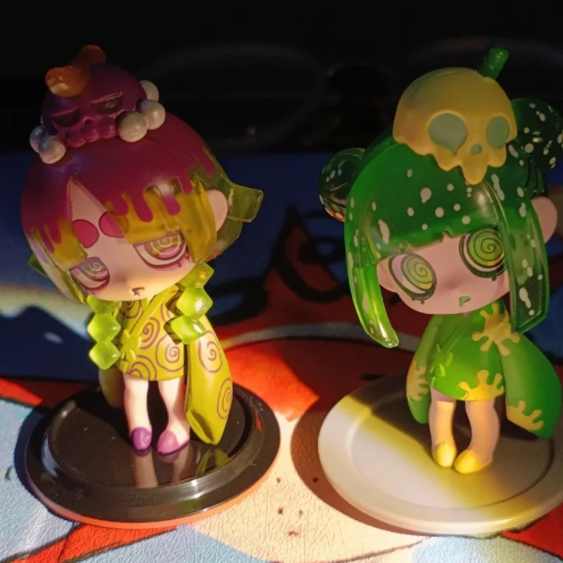 En Stock Original Bandai Bandai oeuf torsadé Virusweets Virus chérie fille personnage et vent en forme d'ornement modèle jouet cadeau