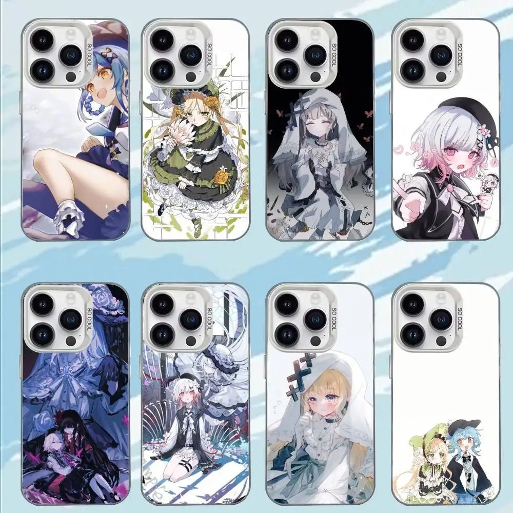 

M-Magical Girl Witch Trials Phone Case For iPhone 17,16,15,14,13,12,11,Mini,Pro,E,MAX White Matte Shockproof Cover