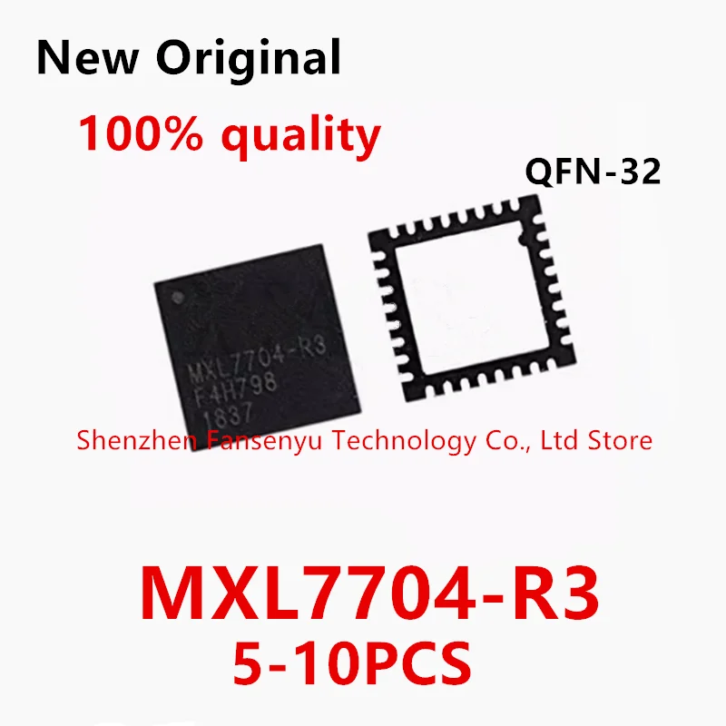 

(5-10piece)100% New MXL7704 MXL7704-R3 MXL7704-AQB-T QFN-32 Chipset