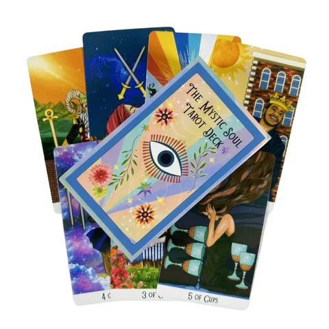 The Mystic Soul Tarot Deck Cards A 78 Deck Oracle English Visions Divination Edition Borad Playing Games