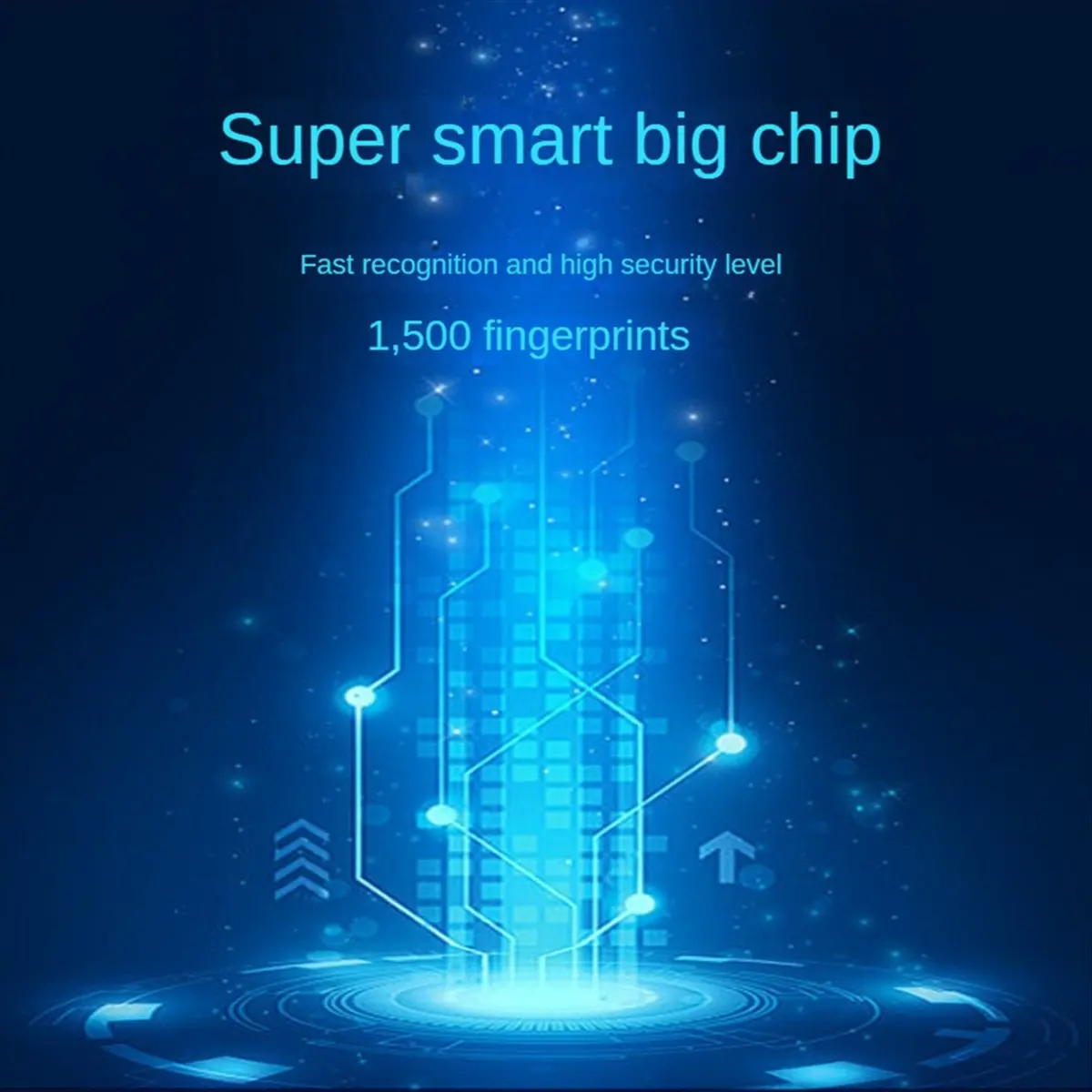 DIGITALBUY R503Pro 1500 Capacity Round RGB LED Control DC3.3V Capacitive Fingerprint Module Sensor Scanner for Access Co