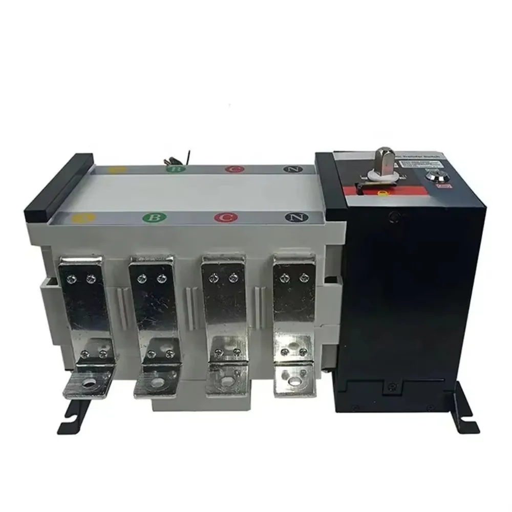 RP5D-400 4P Automatic Transfer Switch PC Type 3 Phase 4 Pole Fire Control Dual Power Changeover Switch for Generator