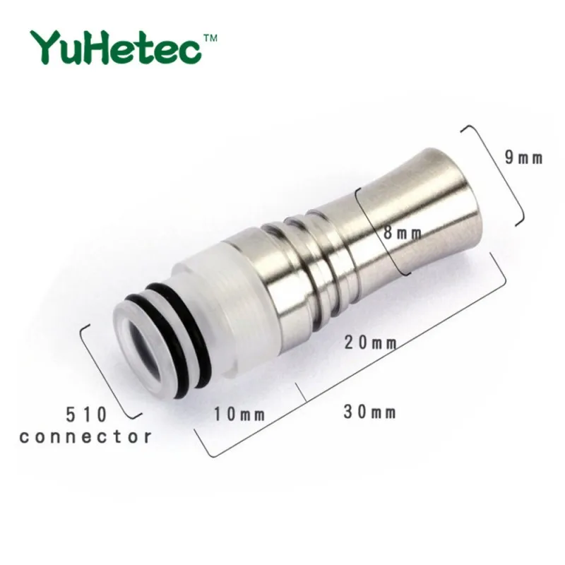 Nhỏ Giọt Cho VapeYUHETEC 1 Chiếc 810 510 9 Lỗ Dài Nhỏ Giọt Đầu Ngăn Ngừa Eliquid Từ Slopping Cơ Quan Ngôn Luận Cho RDA RTA xe Tăng 810