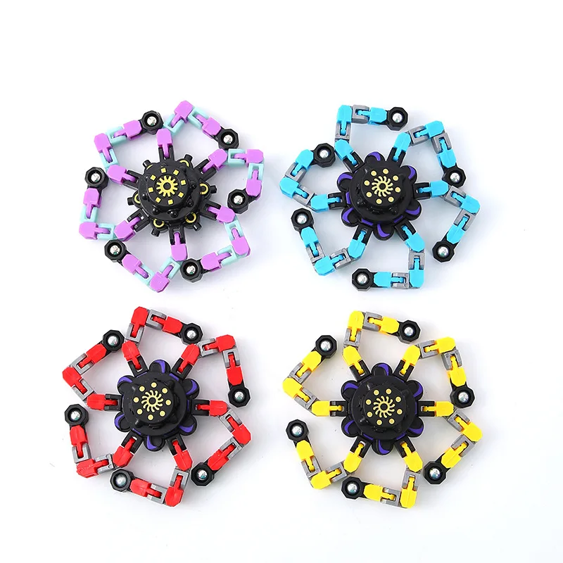 Removable Fingertip Gyroscope Rotating Prop Portable DIY Removable Stress Relieving Artifact Anti Anxiety Relaxation Small Gift