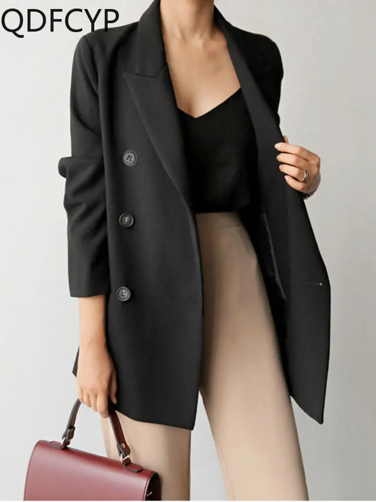 

2023 Spring Autumn New Woman Jacket Casual Loose Korean Fashion Office Lady Elegant Women Stylish Blazers Coats Blazer Women