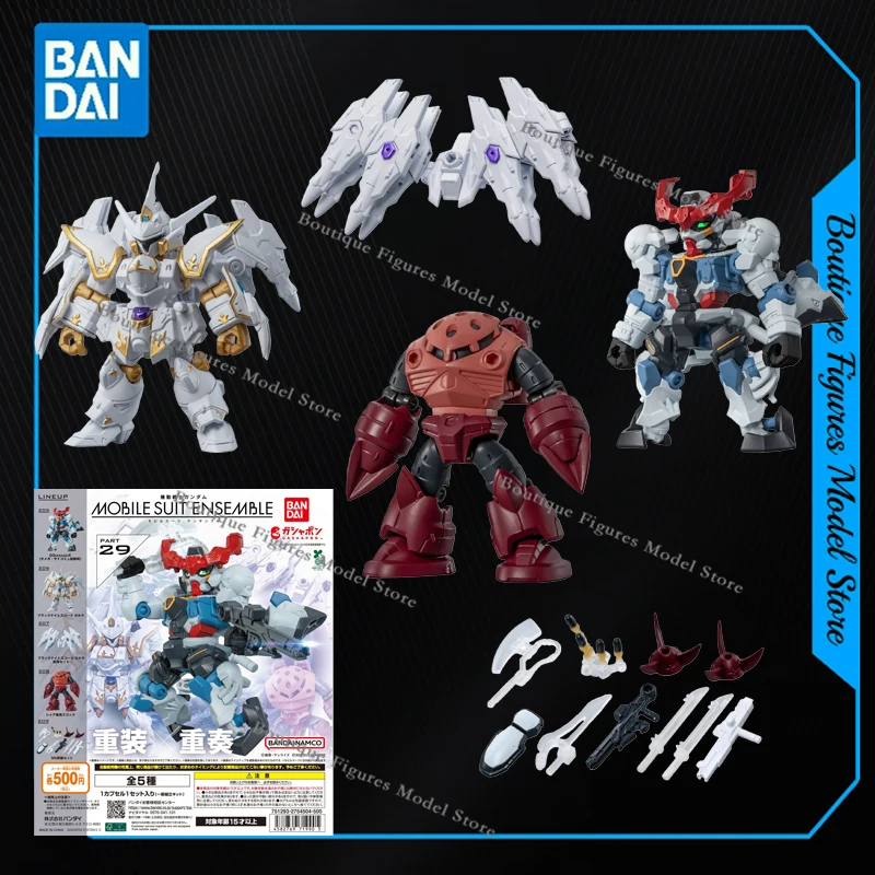 Bandai Originele MSE MOBIEL PAK ENSEMBLE GASHAPON DEEL 29 Alle 5 Actie Anime Figuren Assemblage Model Collectie Gift Kinderen speelgoed