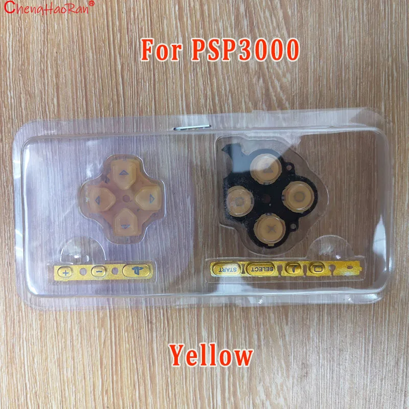 1Set For PSP 3000 Game Console Replacement Left Right Buttons Kit D-pad Select Start Buttons Key For PSP3000 Repair Part