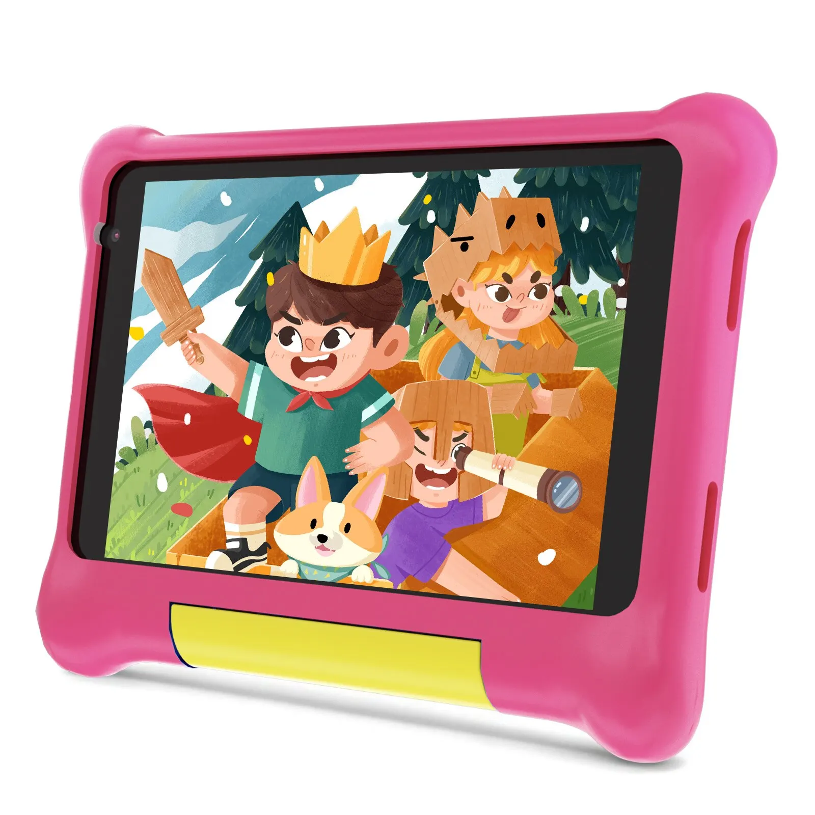 Freeski-Tableta Android 12 para niños, pantalla HD de 7 pulgadas, 2GB de RAM, 32GB de ROM, procesador Quad Core, Kidoz preinstalado