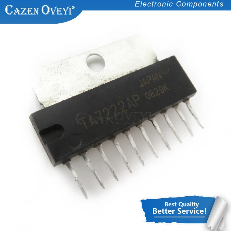 

10 шт./лот TA7222AP TA7222P TA7222 SIP-10 в наличии