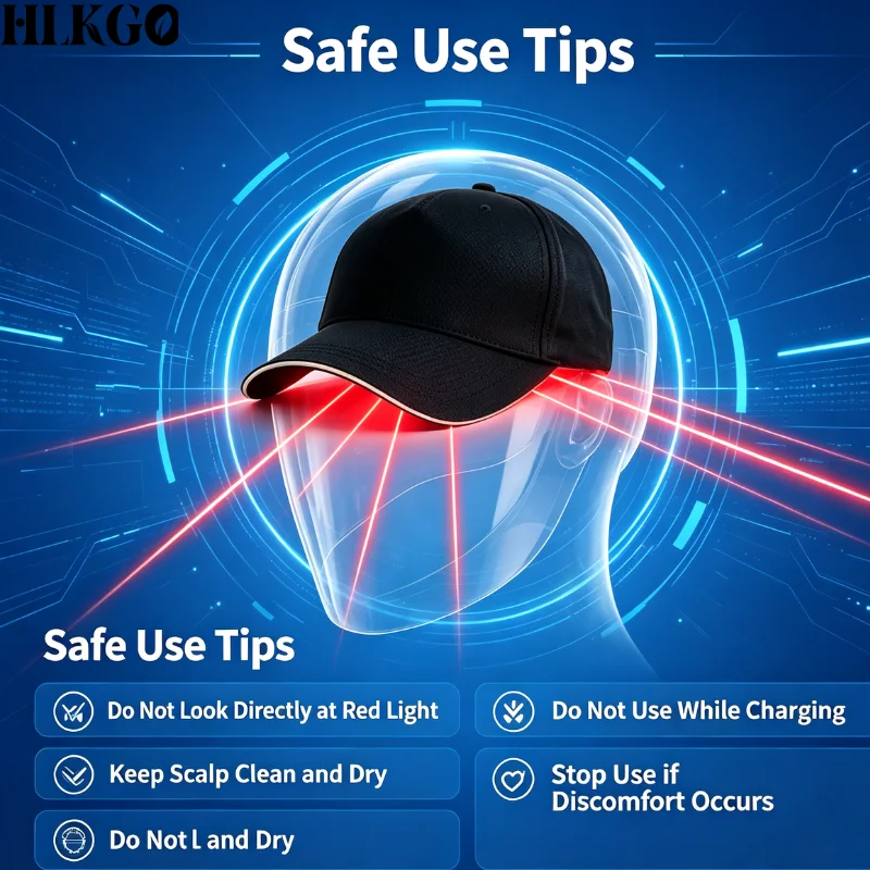 Professional 96 Laser Diodes LLLT Hair Regrowth Helmet 650nm Full Coverage Red Light Cap for Men Women Thinning Scalp Care view 5