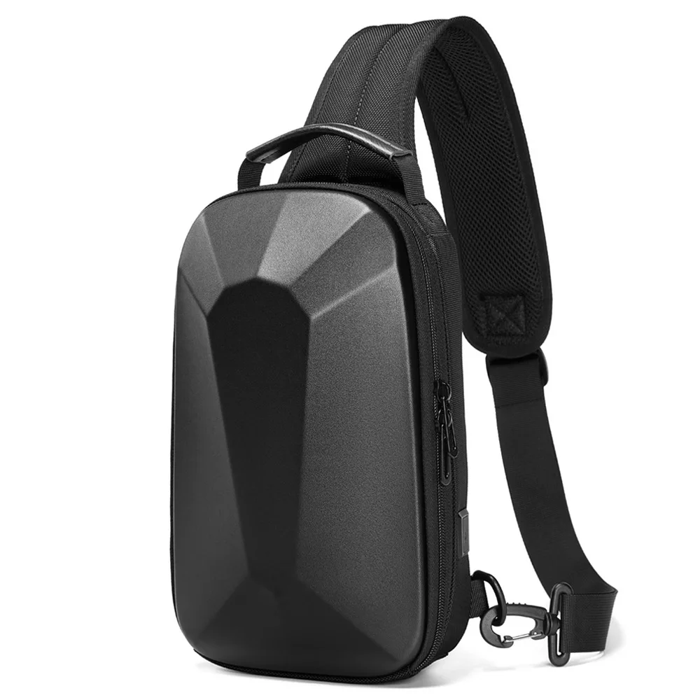 

Men's Bag Shoulder Bag With USB Charging Crossbody Bags Anti-theft Waterproof Travel Male Backpack 9.7 Inch Ipad Bolsa