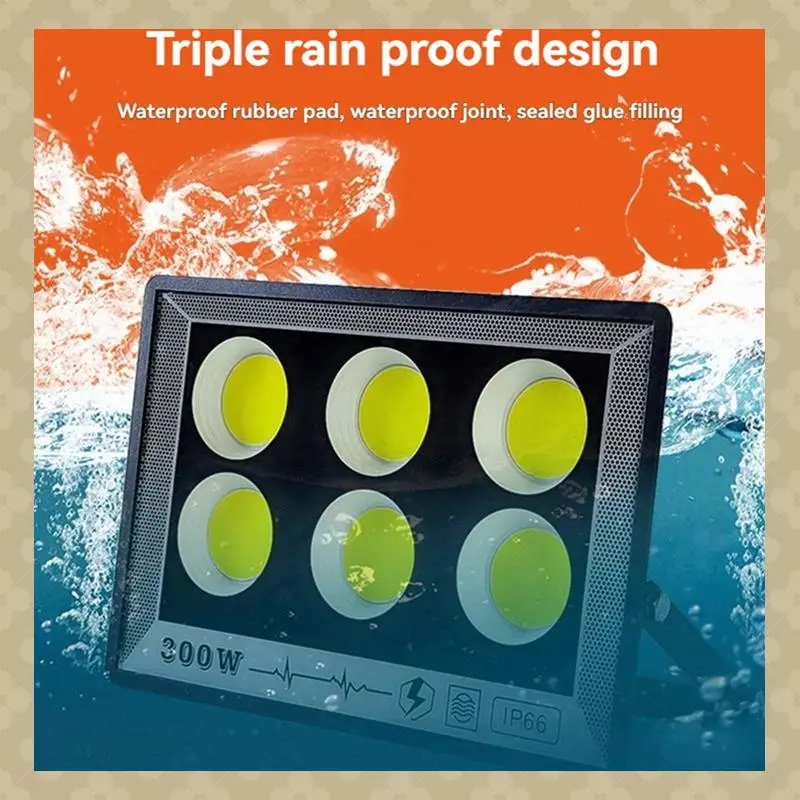 

AB45 LED Flood Light IP65 Waterproof Outdoor Projector Lamp Spotlight Wall Light Floodlight 200W