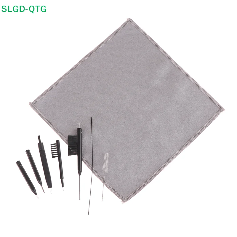 

NEW 9Pcs Hearing Aid Cleaning Tools Hearing Aids Cleaning Kit Brush Vent Cleaner Cleaning Wire With Magnet And Wax Loop Cleaning