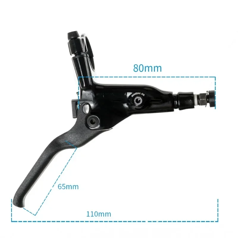 

Mountain Bike Oil Brake Dual Cylinder, Dual Piston Hydraulic Disc Brake Street Climb XC AM DH