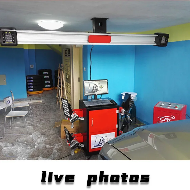 exquisite craftsmanship 3D Car Wheel Aligner Machine with Two Monitors Garage Equipment Auto Wheel Alignment Machine