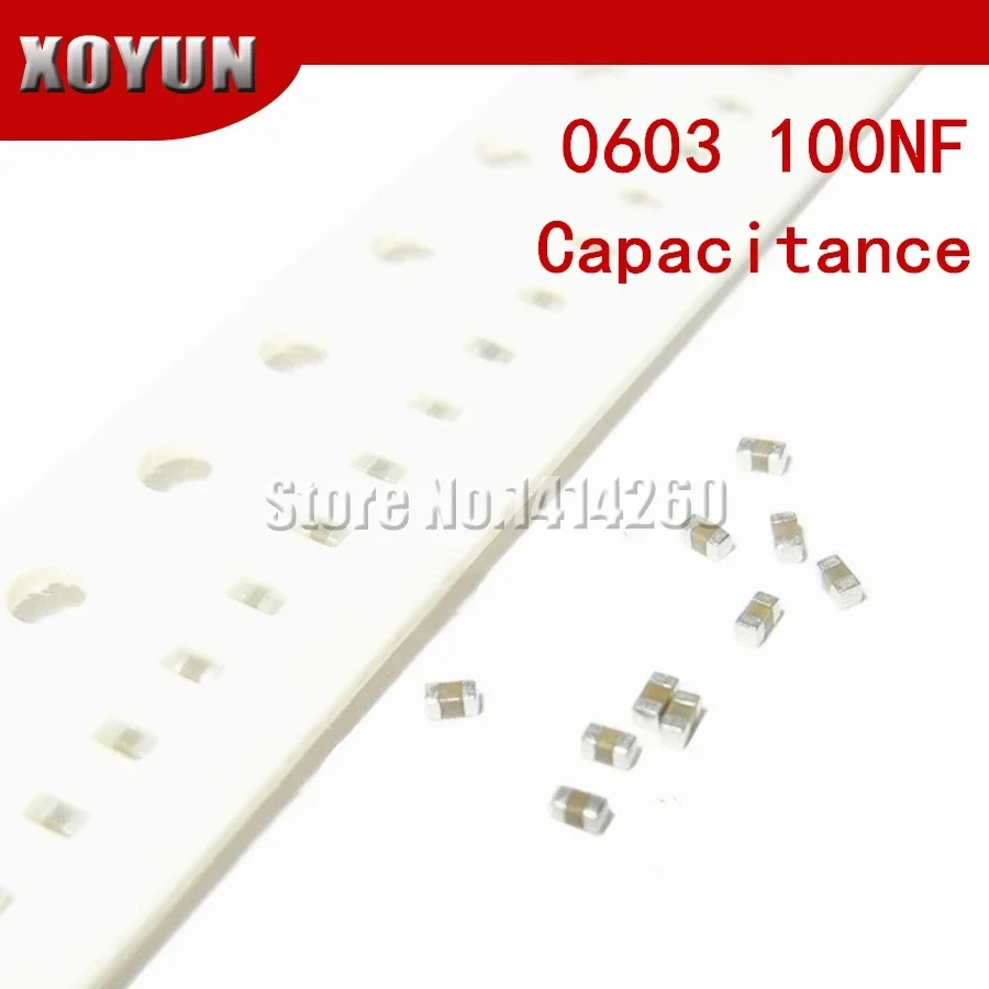 100Pcs 0603 100NF X… - image