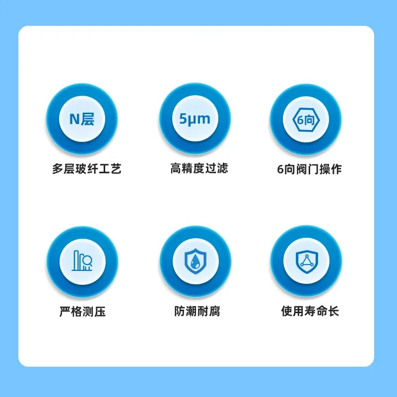 Water children's playground sand tank water pump integrated machine swimming pool water treatment equipment sand tank