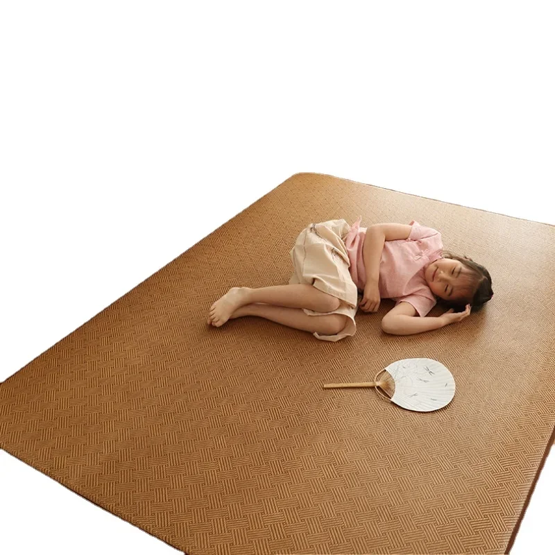 Japanese mat carpet living room tatami floor mat bedroom mat rattan mat splicing rattan mat