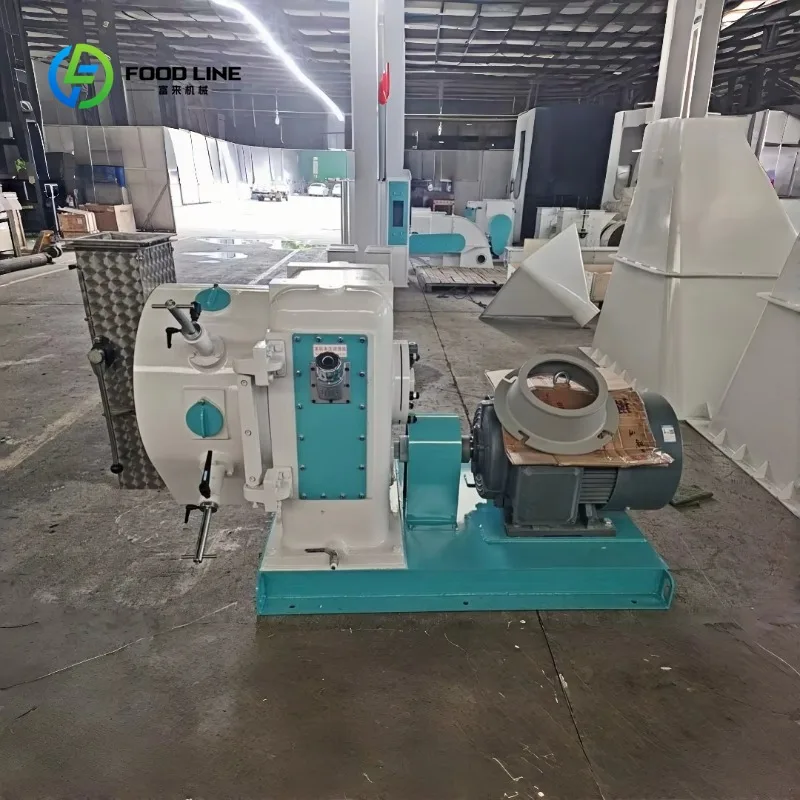 Customized Factory Price 1-2 Ton Per Hour Animal Feed Pellet Processing Machine for Chicken Pig Food Making