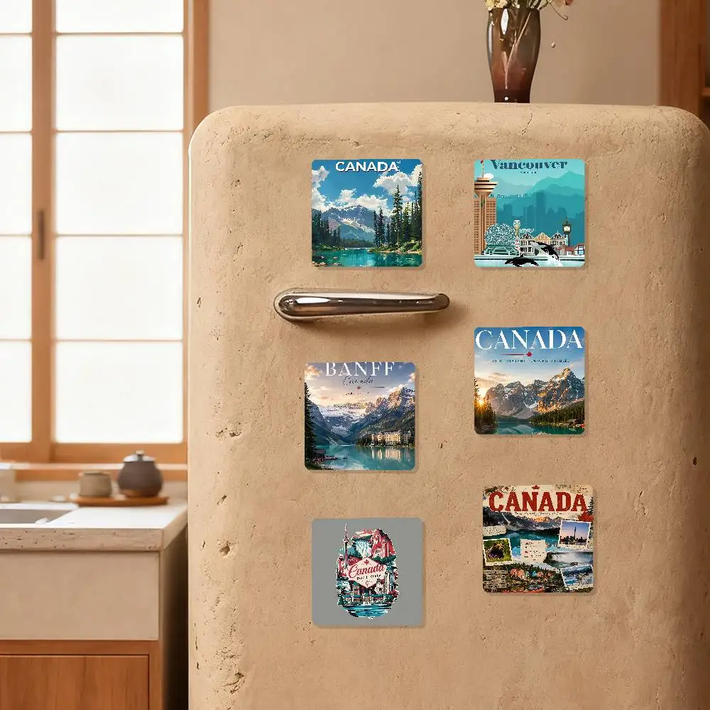CANADA Travel Refrigerator Magnet Personalized Creative Magnetic Stickers With Magnets