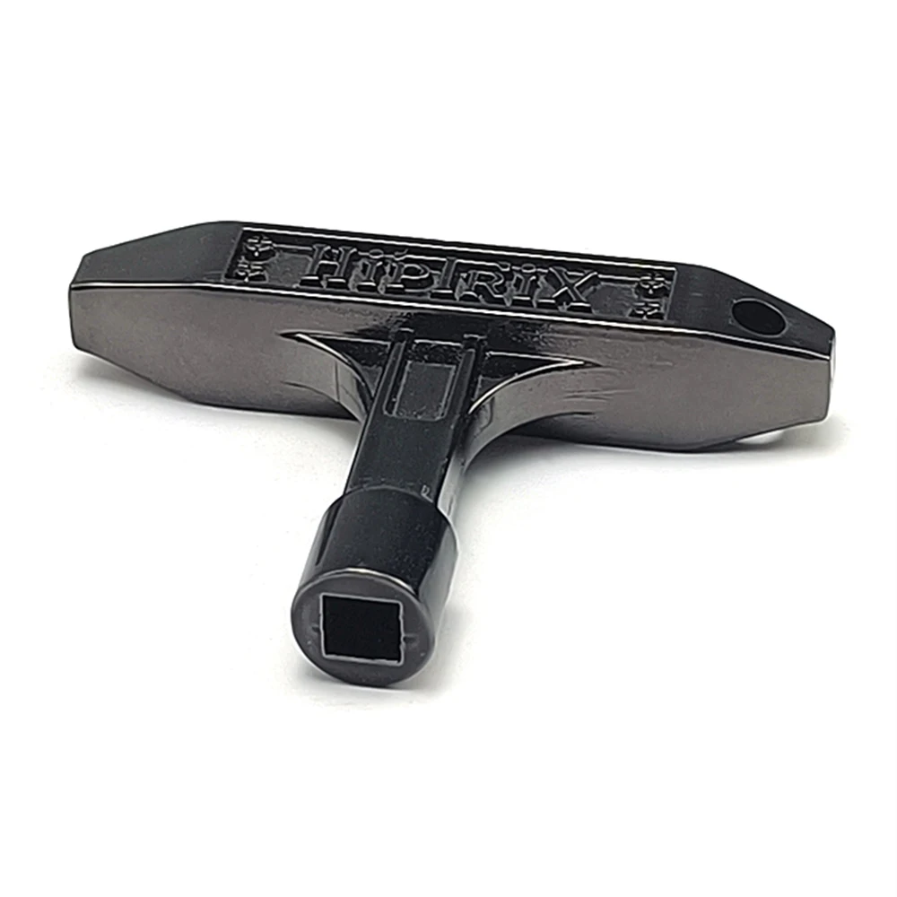 Drum Tuning Key Einstellschlüssel Metall T-förmig 4-Vierkantloch Percussion Instrument Zubehör Werkzeug – Detail 5