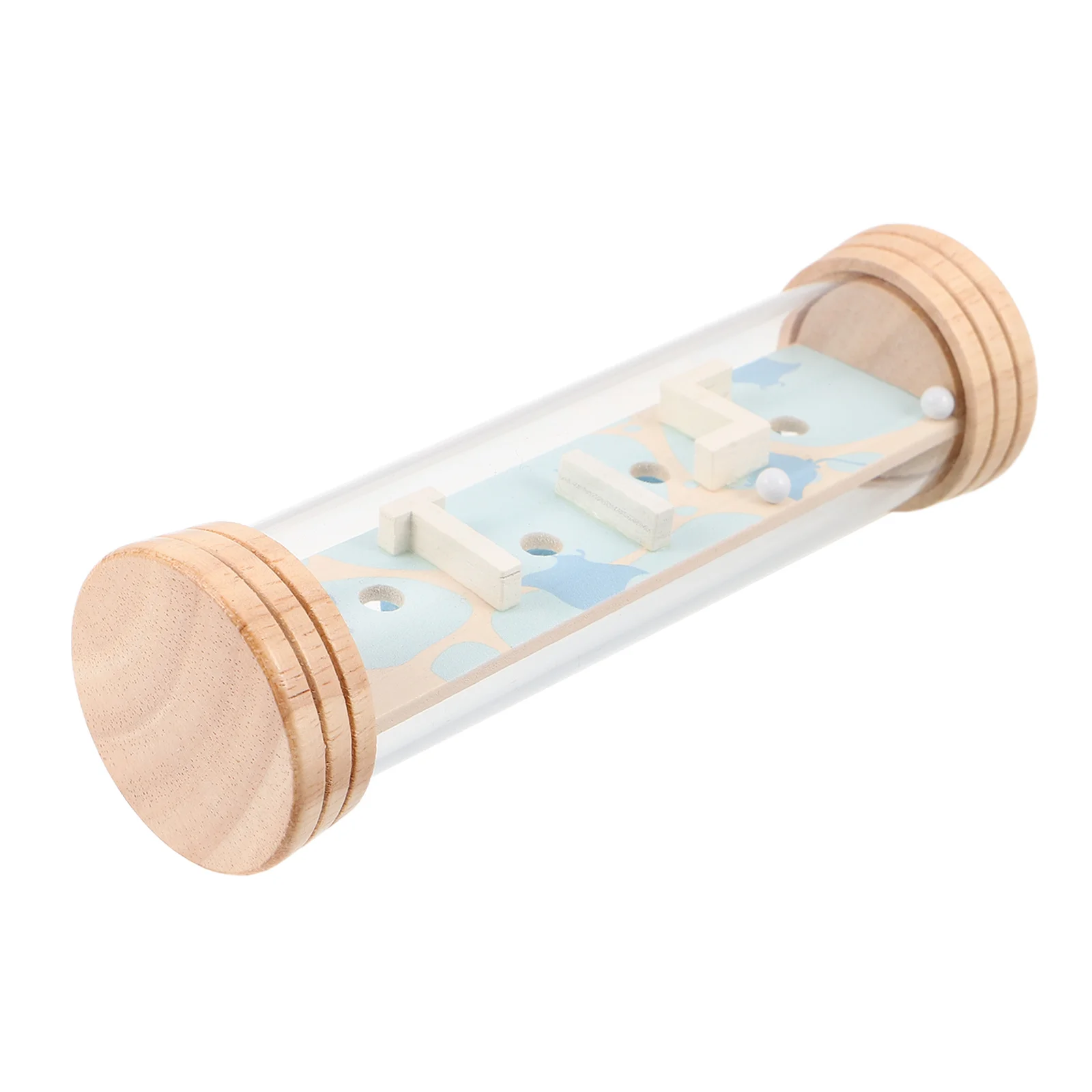 Palo de lluvia infantil, instrumentos musicales para niños, juguete para niños pequeños, palo de lluvia para bebés para la estimulación cognitiva sensorial