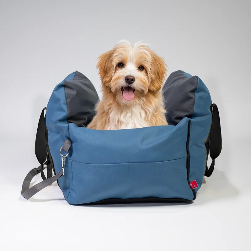 

Waterproof Oxford Cloth Pet Bag Dog Car Seat Fully Detachable and Washable Pet Outing Soft Cushion Car Travel Carrier Bed Sofa