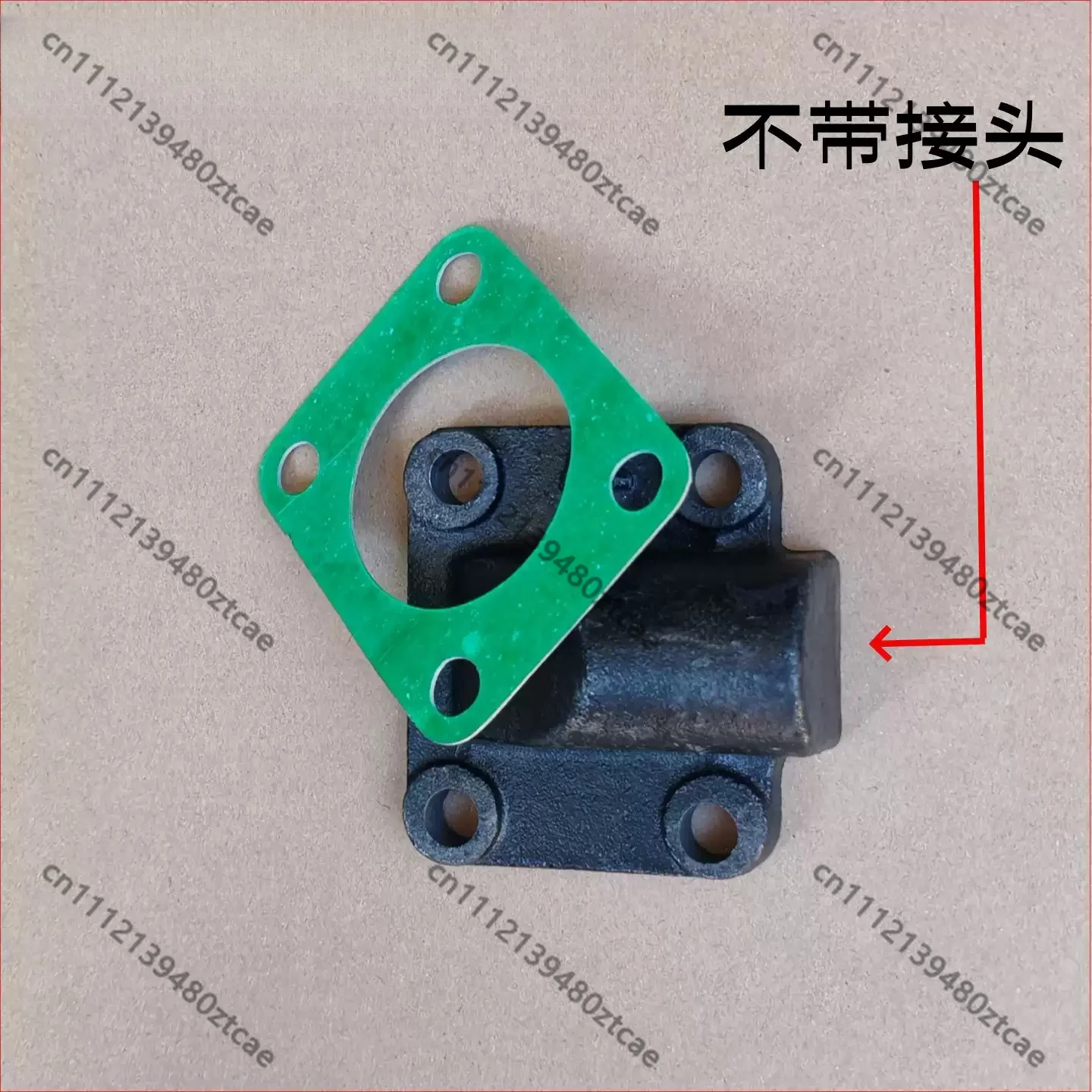 Cooling System Water Connector Base Cover Spare Parts For R4105ZD 4108 6105 Generator Engine