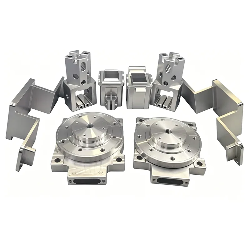 Custom CNC Machined Automotive Reducer Components Stainless Steel Aluminum Rapid Prototype Parts with Wire‑EDM Processing