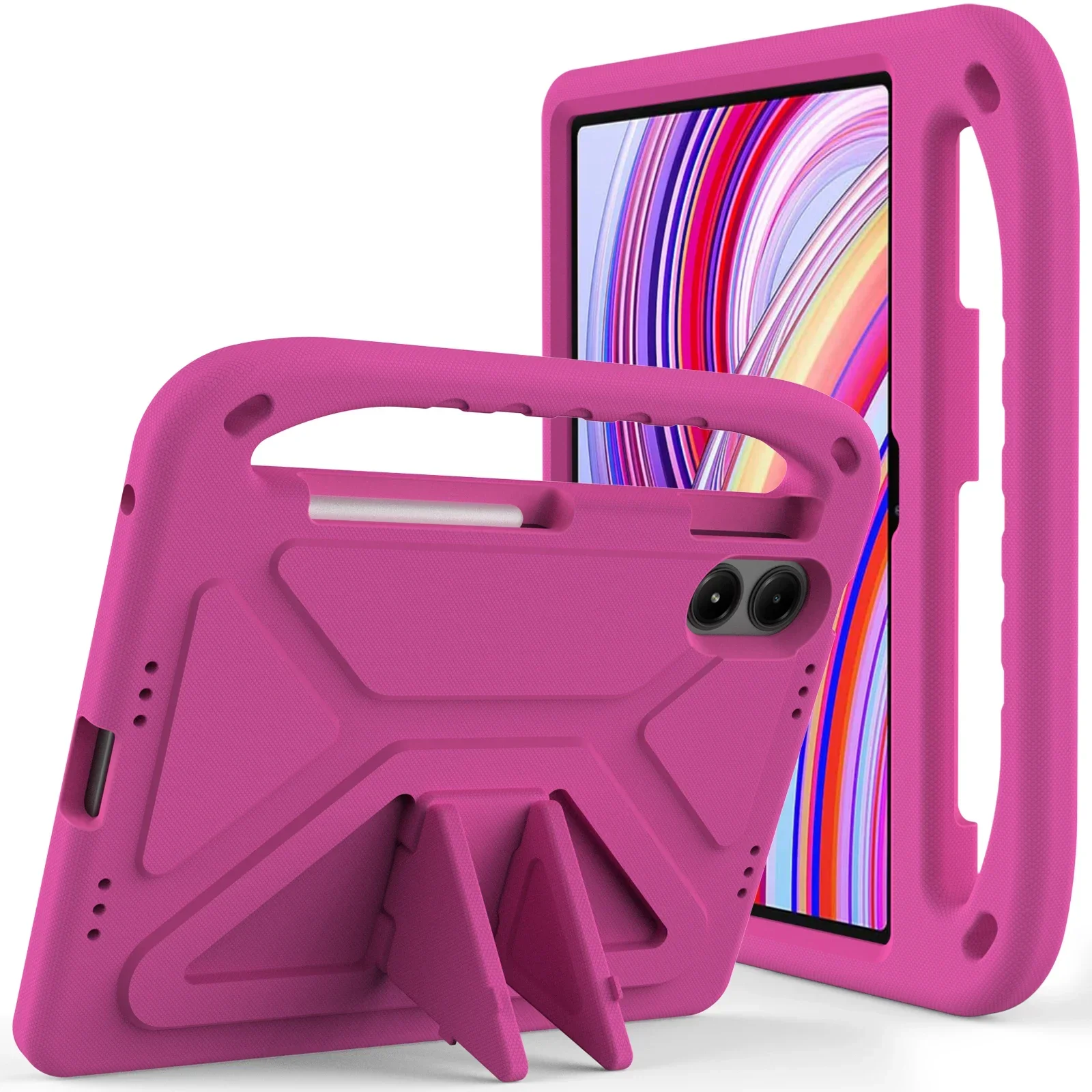 Pop Kids EVA Case For New Redmi Pad 2 2025 SE 8.7 11 Inch Pro12.1 2024 ShockProof Tablet Cover For XIAOMI Pad 7 6 5 Pro Stand Fu
