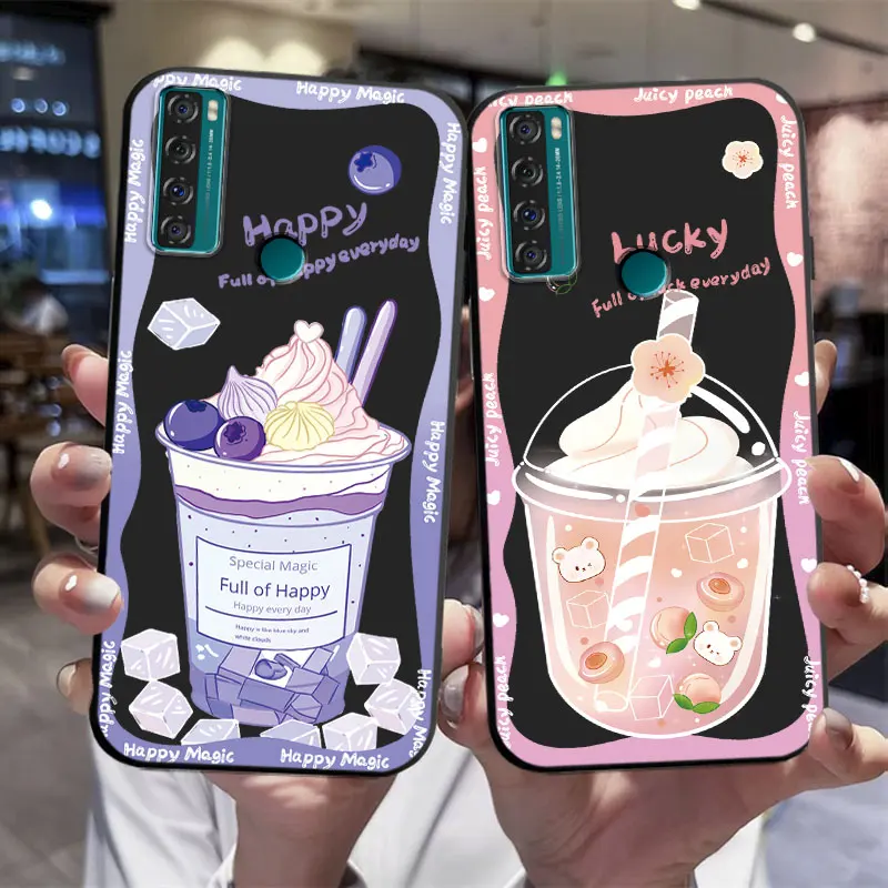 Para TCL 20 SE 20 Pro 20B 20R 5G 20AX funda de silicona suave a prueba de golpes TPU funda de teléfono para TCL 20L Plus 20S funda trasera parachoques Fundas