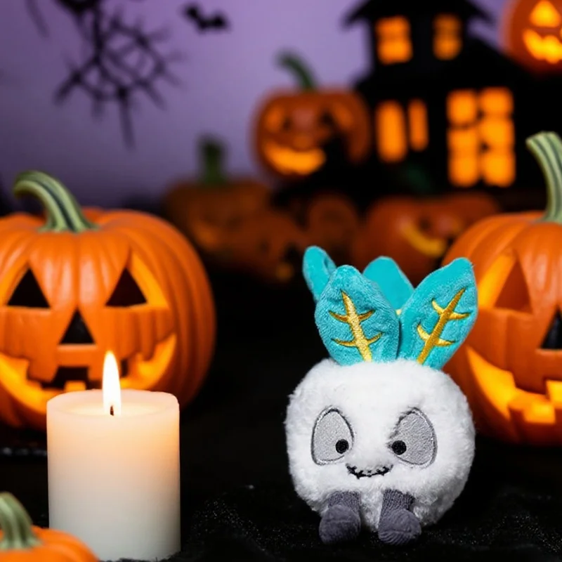 11 cm elfo di Halloween giocattoli di peluche bambola di pezza morbida bambola di pianta in vaso carina regali di decorazione della casa di Halloween