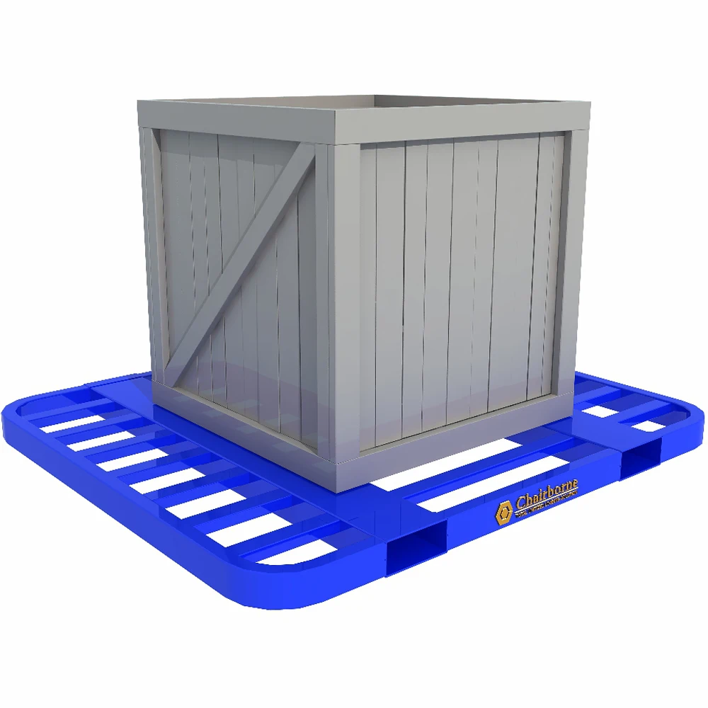 Ultra-thin Design Metal Pallet Patented Product 10 Tons Heavy-duty Multi-purpose Steel Pallet Steel Structure Iron Flat Tray