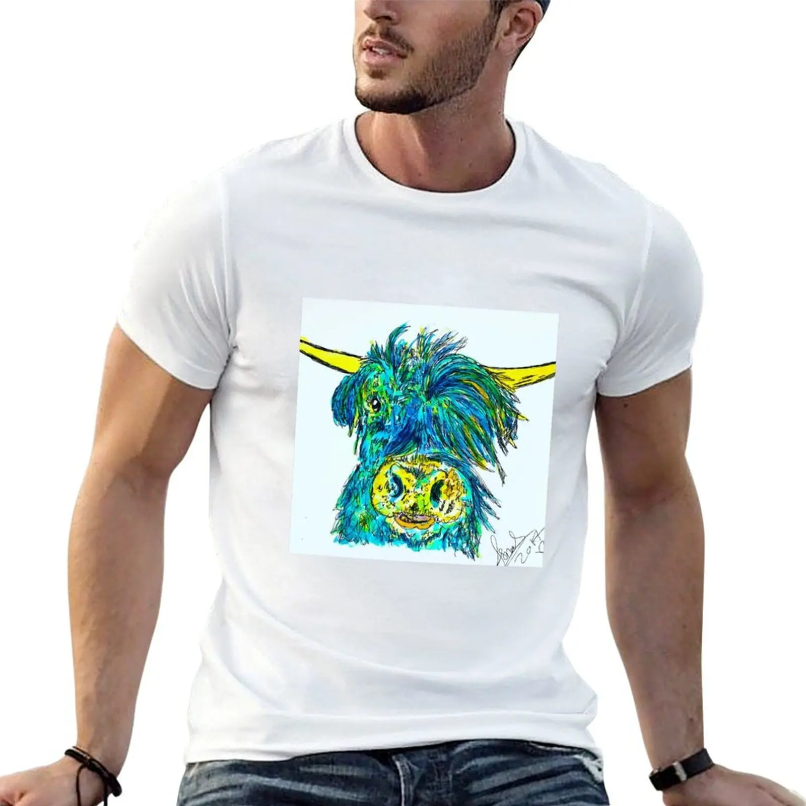 

Highland T-Shirt cotton t shirt pack t shirt man luxury T-Shirt