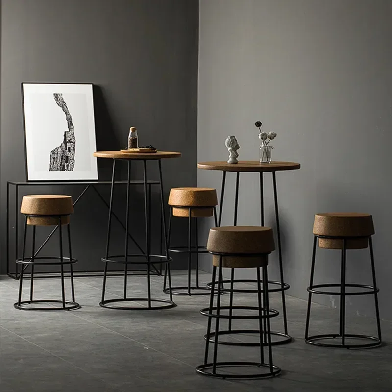 Taburete de Bar Simple, mesa de Bar silla de cocina