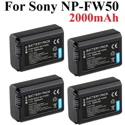 Pour SONY np-fw50 distillé FW50 Caméra Batterie Pour Sony Alpha a6500 a6300 a6000 a5000 a3000 NEX-3 a7R a7S NEX-7 NEX-3D NEX-3K NEX-5R