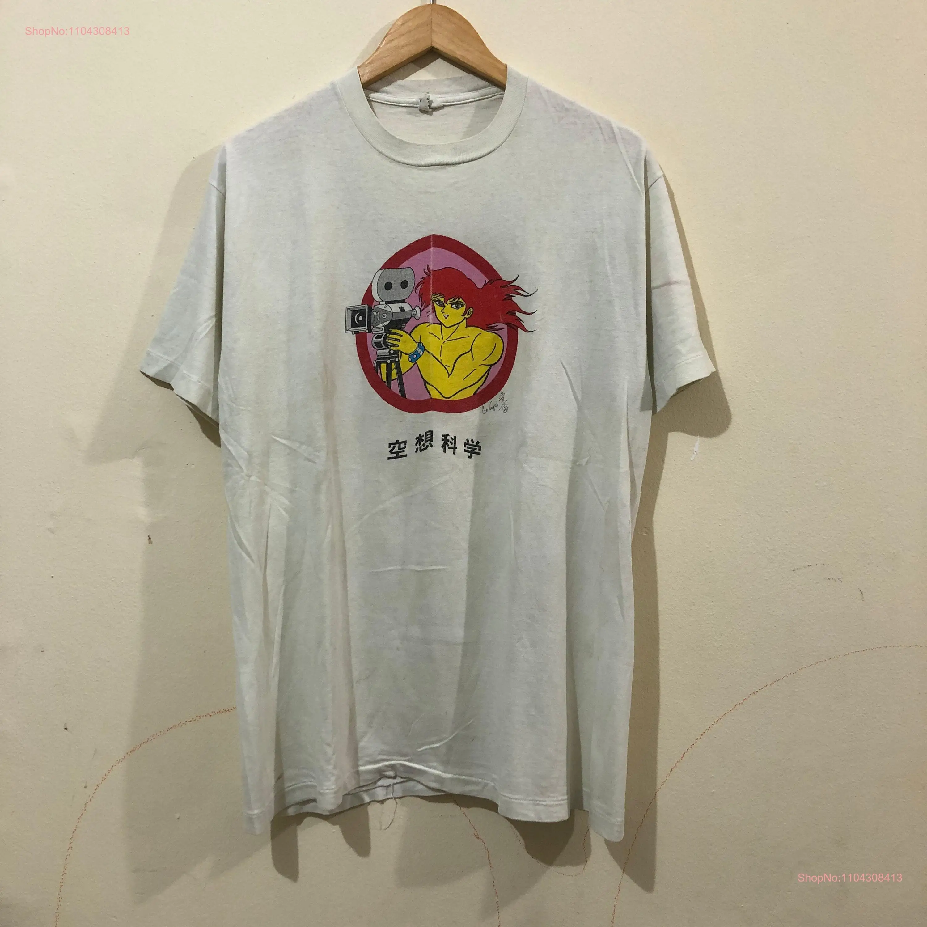 Rare Vintage 80s Go Nagai Ed Big Daddy Roth Limited Printing T Shirt long or short sleeves