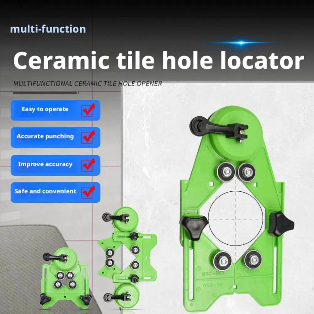 Ceramic Tile Glass Locator 4-83MM Drill Guide Diamond Drill Bit Suction Cup Opening Positioning Guide Hole Clamping Tools Device