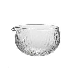 1pc Japanese Matcha Bowl Hammer Textured Glass Tea Bowl Tea Set Accessories Song Dynasty Tea Tools Vintage Kung Fu Tea Bowl