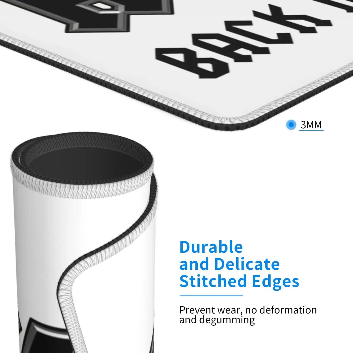 AC DC тяжелый металлический коврик для мыши компьютерная клавиатура коврик для мыши игровой ПК настольный коврик офисные настольные коврики