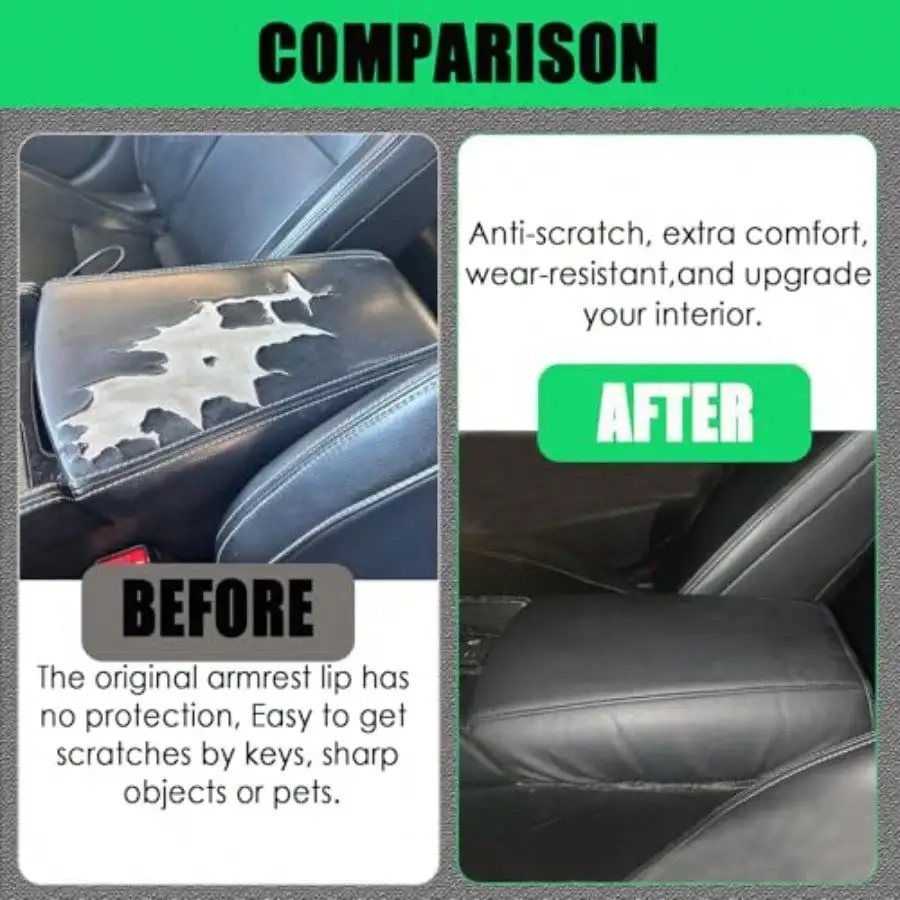 Center Console Cover For Nissan Maxima 2016-2023, Scratch-Resistant And Stylish Upgrade Armrest Cover Thick For Nissan Maxima 2016 2017 2018 2019 2020 2021 2022 2023 Interior Accessories