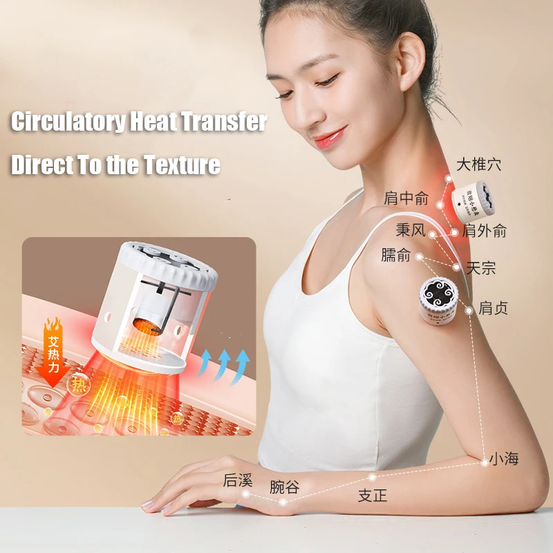 Mega Sale Hanging Moxa Box TCM treatment Novice Available Disposable Suspension Moxibustion Device Relieve Pain for Home Use