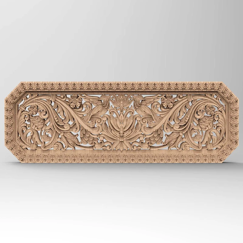 نماذج STL ثلاثية الأبعاد زهور نمط مربع لجهاز التوجيه باستخدام الحاسب الآلي ، Artcam ، أسباير ، Cut3d ، الإغاثة ، 8 قطعة
