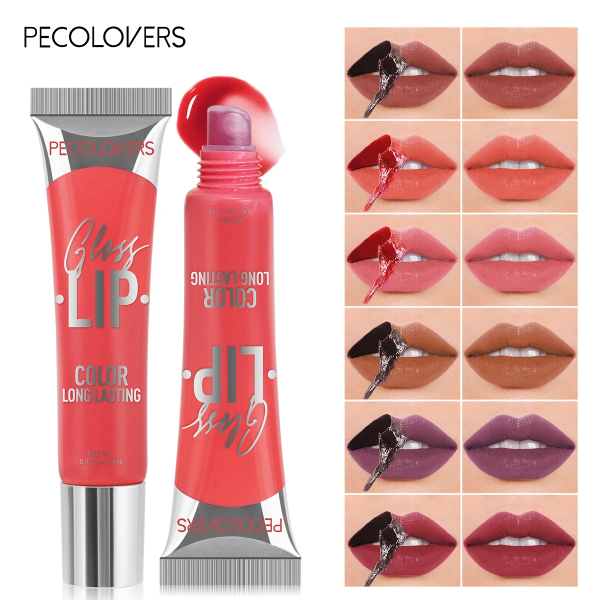 4 Colors Velvet Matte Peel-off Lip Glaze Tint Color Dye Lip Waterproof Long Lasting Makeup Tattoo Mask Liquid Lipstick Cosmetics