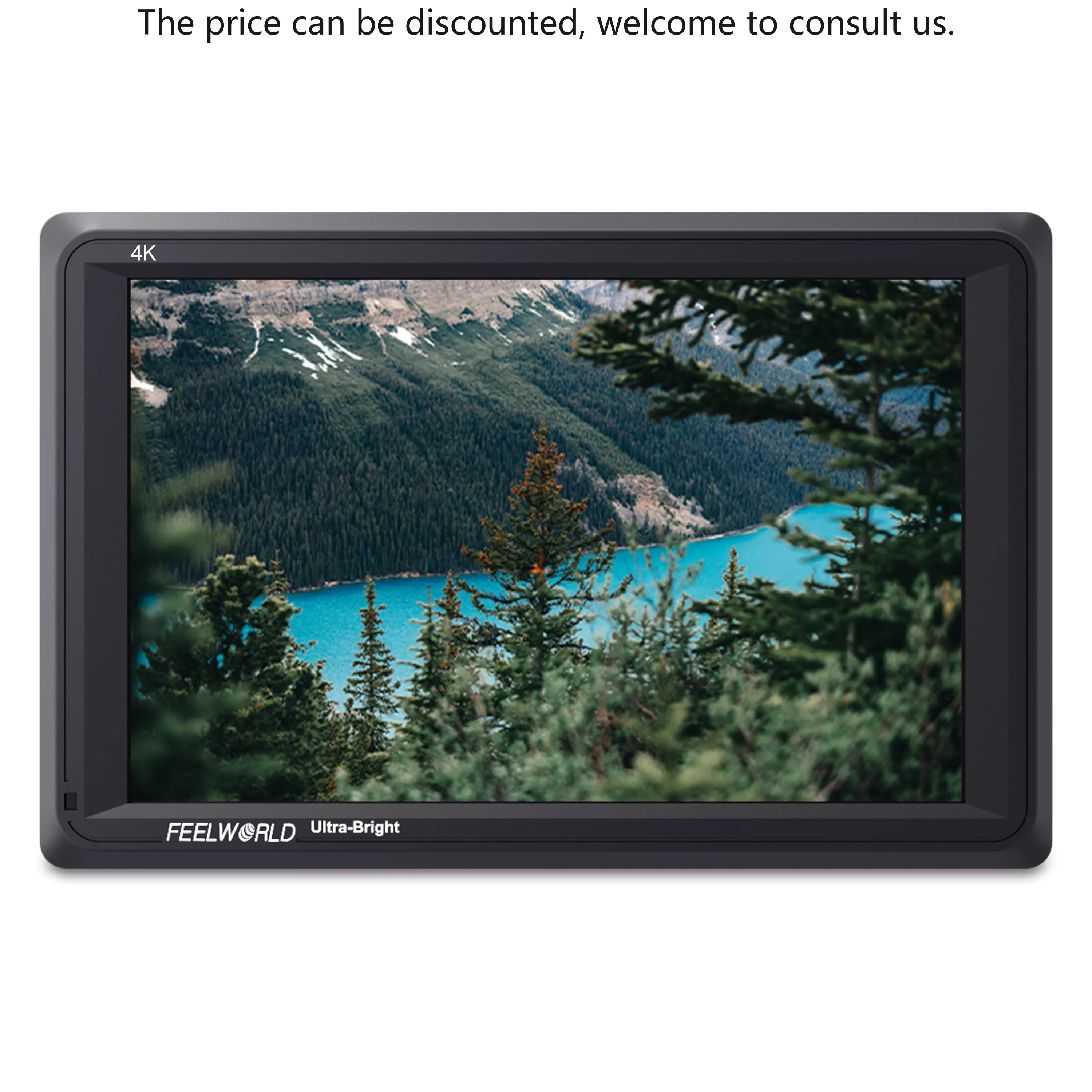 

FEELWORLD FW279 7-дюймовый портативный 4K HDMI-камера, видеополевой монитор с камерой 2200 Nit, полевой монитор Dslr