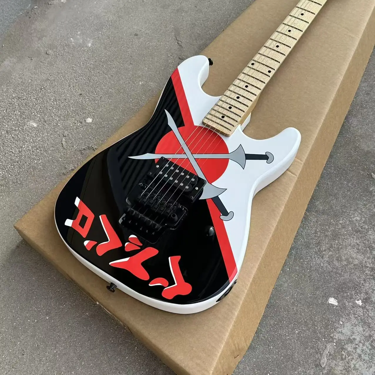 Charvel Electric guitar Warren DeMartini Signature San Dimas Cross Swords Electric guitar