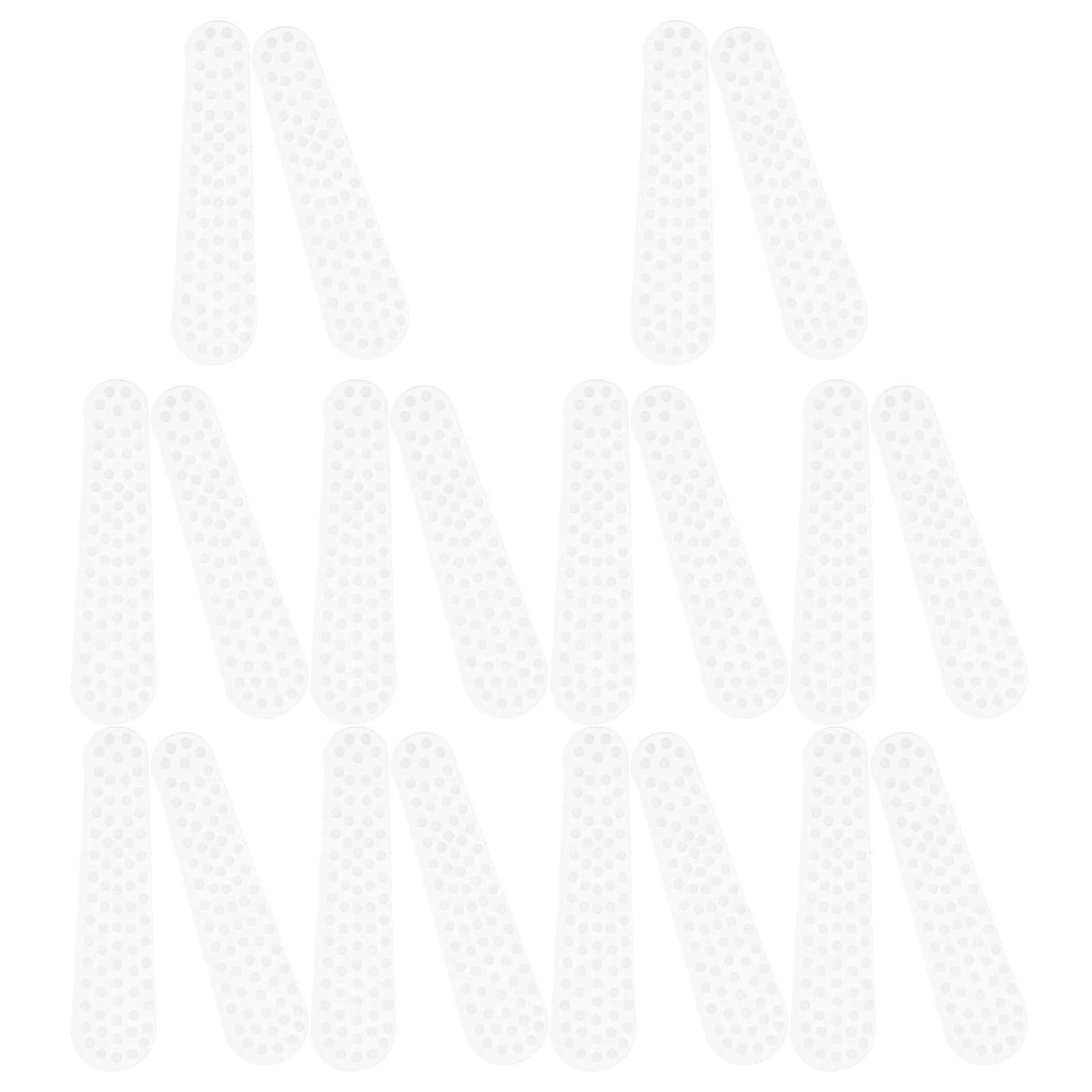 

30Pcs Non Slip Hanger Grips Easy Install Silicone Strips for Various Hangers Home Retail Use Hanger Grips Hangers Shoulder Pad